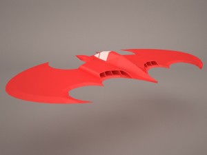 batwing starfighter Modèle 3D