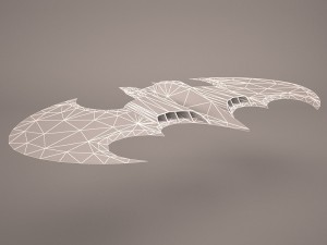 batwing starfighter Modèle 3D