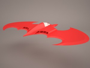 batwing starfighter Modèle 3D