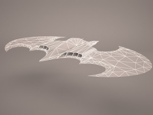 batwing starfighter Modèle 3D