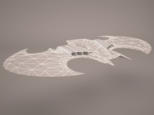 batwing starfighter Modèle 3D