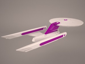 star trek enterprise 3D Model