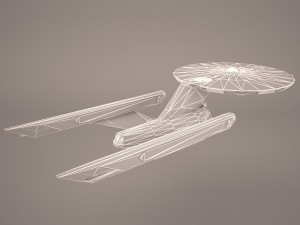 star trek enterprise 3D Модель