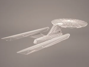 star trek enterprise 3D Model