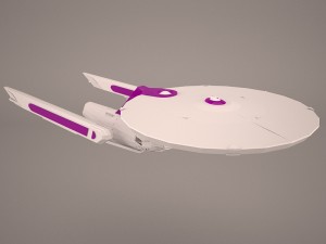 star trek enterprise 3D Модель
