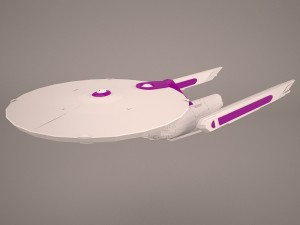 star trek enterprise 3D Модель