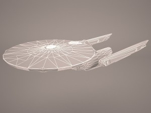 star trek enterprise 3D Модель