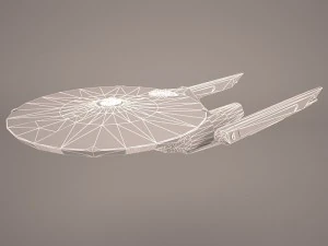 star trek enterprise 3D Model