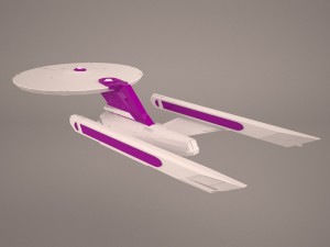 star trek enterprise 3D Модель