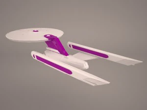 star trek enterprise 3D Model
