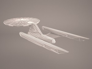 star trek enterprise 3D Модель