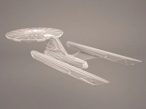 star trek enterprise 3D Model