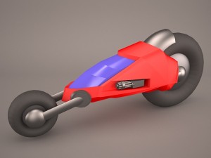 motorcycle 3D Модель