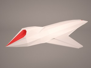 spacecraft 3D Model