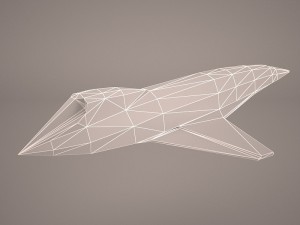 spacecraft 3D Model