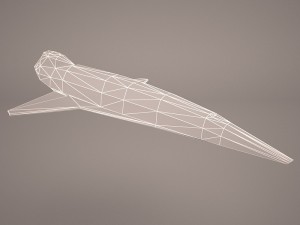spacecraft 3D Model