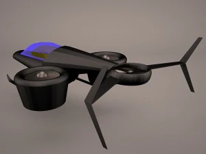 dolphin helicopter 3D Model