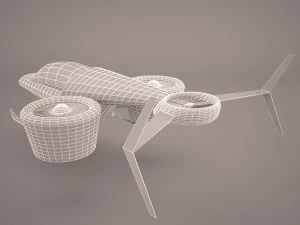dolphin helicopter 3D Model