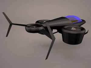 dolphin helicopter 3D Model