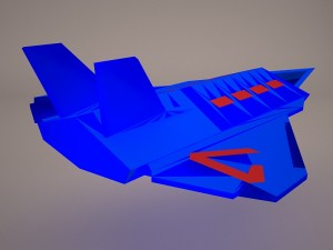 cruiser star wars Modelo 3D