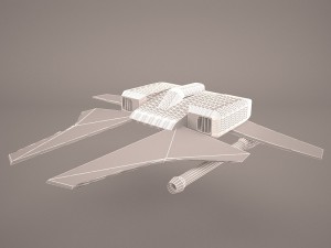 spacecraft Model 3D