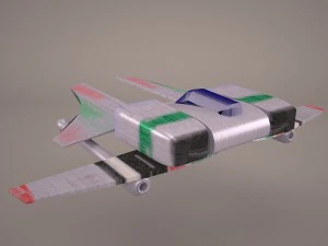 spacecraft 3D Model