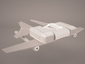 spacecraft Model 3D