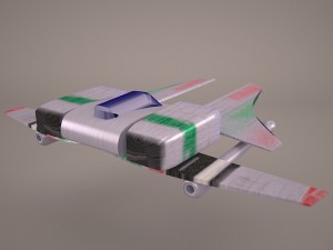 spacecraft Model 3D