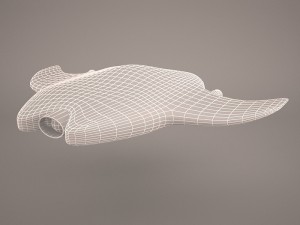 deep spacecraft Modello 3D
