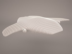 deep spacecraft Modello 3D