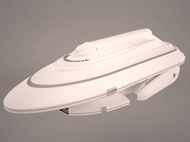 uss discova spacecraft 3D Model .c4d .max .obj .3ds .fbx .stl .blend 