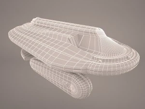 uss discova spacecraft 3D Model