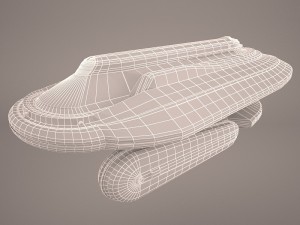 uss discova spacecraft Model 3D