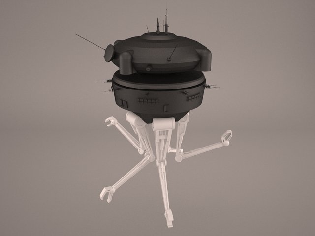 septiod star wars Model 3D .c4d .max .obj .3ds .fbx .stl .blend 