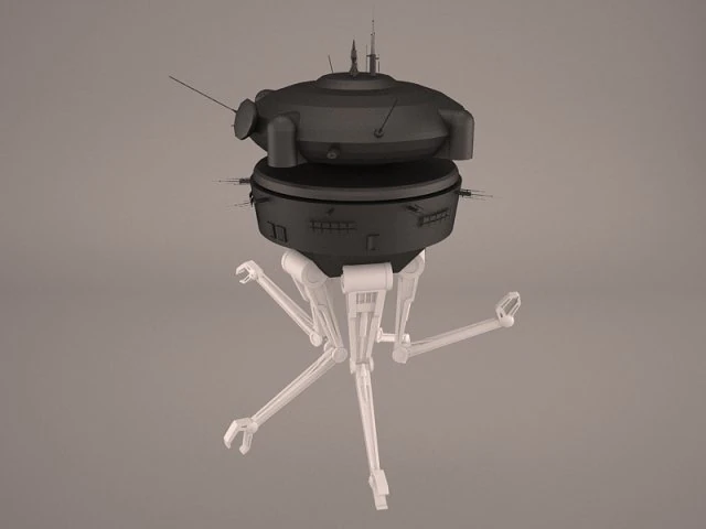 septiod star wars 3D Model .c4d .max .obj .3ds .fbx .stl .blend 