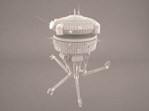 septiod star wars Model 3D