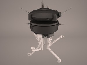 septiod star wars Model 3D