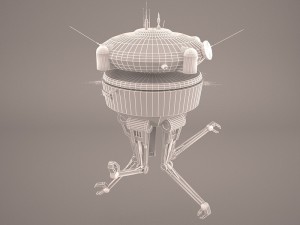 septiod star wars Model 3D