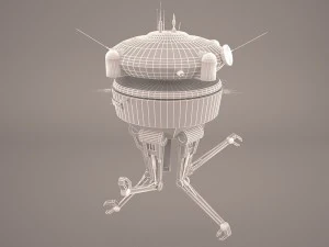 septiod star wars 3D Model