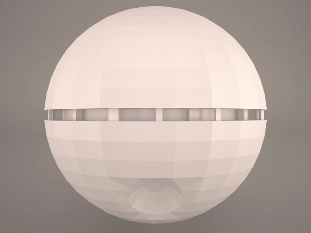 death star destroyed star wars 3D Model .c4d .max .obj .3ds .fbx .stl .blend 