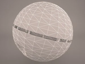 death star destroyed star wars 3D Model