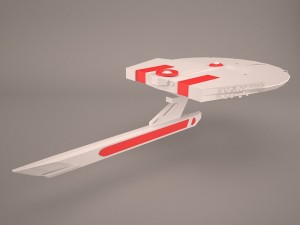 star trek enterprise 3D Model
