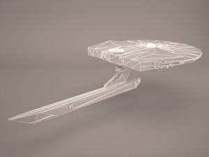 star trek enterprise Modello 3D