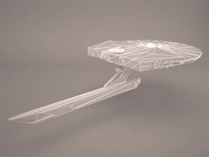 star trek enterprise 3D Model