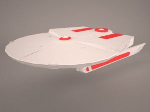 star trek enterprise Modello 3D
