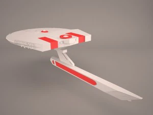 star trek enterprise 3D Model