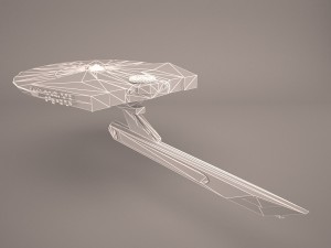 star trek enterprise Modello 3D