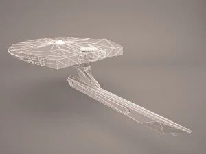 star trek enterprise 3D Model