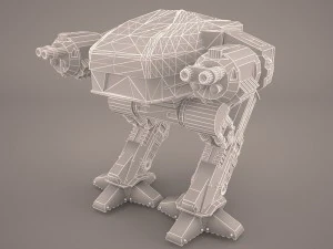 ed 209 правоохоронний дроїд 3D Модель