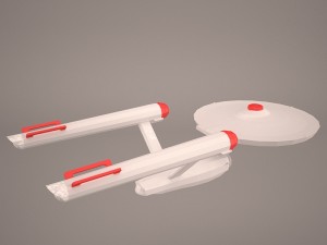 star trek enterprise Model 3D